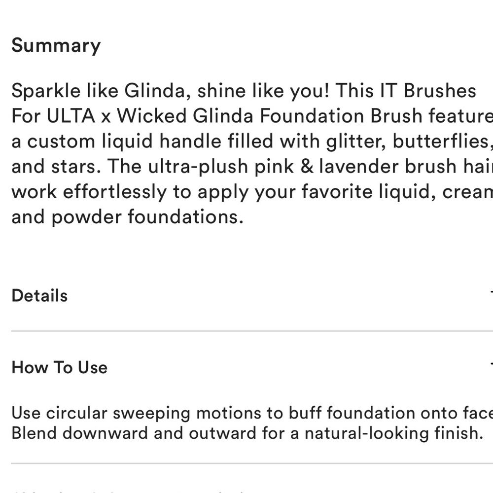 IT MAKEUP BRUSH - Picture 5 of 7